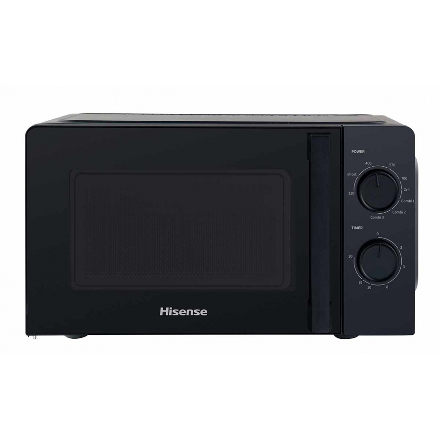 HISENSE FORNO MICROONDE CON GRILL 20LT 1100+700W NERO H20MOBS1HG